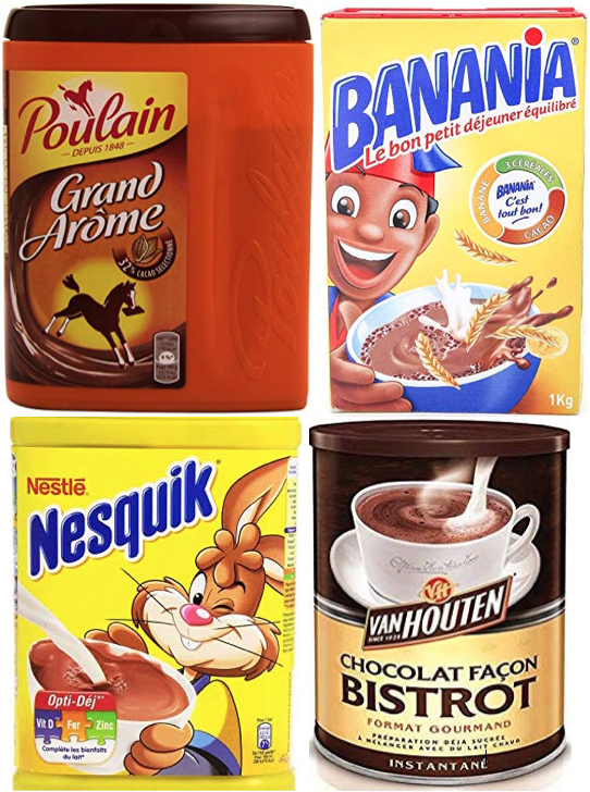 Cacao en poudre (chocolats et produits sucrés)